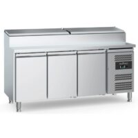 Ecofrost 3 Door Refrigerated Saladette 8x1/3GN Containers 7950.5195